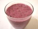 American Creamy Blueberry Smoothie 1 Appetizer