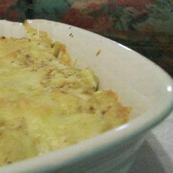 American Macaroni Gratin to the Tuna Dinner