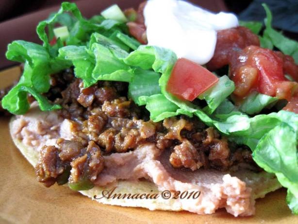 American Texmex Tostadas lower Fat Appetizer