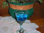 Italian Blue Peach Drink