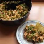 Chilean Green Beans with Shredded Chicken Appetizer