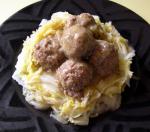 American Asian Pork Balls With Napa Cabbage Dinner