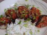 American Cajun Shrimp over Coconut Rice Dinner