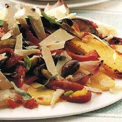 Chilean Polenta and Vegetable Salad Appetizer