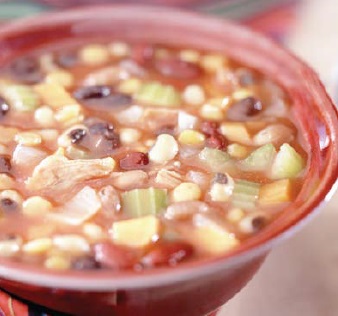 Spanish Hearty Bean and Vegetable Soup Soup