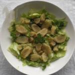 American Black Roots on Salad Appetizer