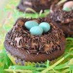 American Easter Nest Cupcakes Dessert