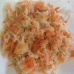 American Radish Carrot Salad Appetizer