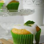 British Lemon Yogurt Muffins with Sugar Cast Dessert