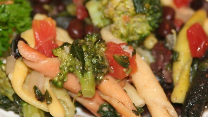 Canadian Spinach and Black Bean Pasta Recipe Appetizer