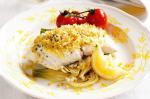 Canadian Baked Lemon Breadcrumb Fish Recipe Appetizer