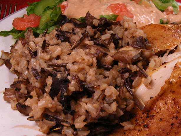 Italian Wild Rice and Mushroom Pilaf Dinner