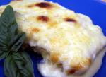 Italian Polenta Gratin With Gorgonzola Cheese Appetizer