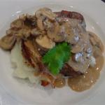 British Crabstuffed Filet Mignon with Whiskey Peppercorn Sauce Recipe Appetizer