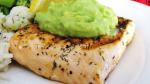 British Grilled Salmon with Avocado Dip Recipe Appetizer