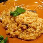 American Mushroom Risotto with Mushrooms Appetizer