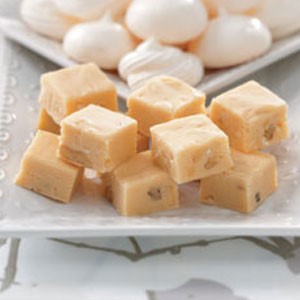 American White Chocolate Coconut Fudge Dessert