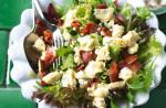 American Blue Cheese and Bacon Salad Appetizer