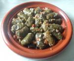 Algerian Dolma Dalya  Algerian Tomato  Pepper Stuffed Vine Leaves Drink