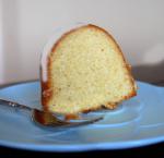 British Golden Lemon Pound Cake Dessert
