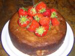 British Rhubarb or Apple Cake Dessert