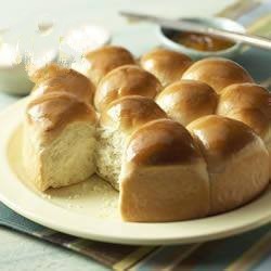 American Buns from Yeast Dough Dessert