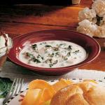 American Spinach Potato Soup Appetizer