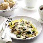 American Spinachmushroom Scrambled Eggs Appetizer