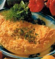 Canadian Cheese Souffle Omelette Appetizer