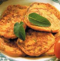 American Potato And Pumpkin Pancakes Breakfast