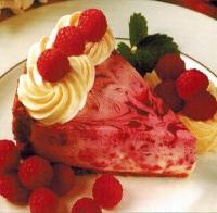 Norwegian Raspberry Swirl Cheesecake Dessert