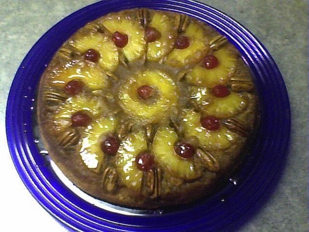 American Heirloom Pineapple Upside Down Cake Dessert