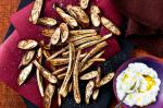 American Baked Eggplant Chips Recipe Appetizer