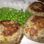 Canadian Ham Croquettes Rice and Potatoes rissoles Appetizer