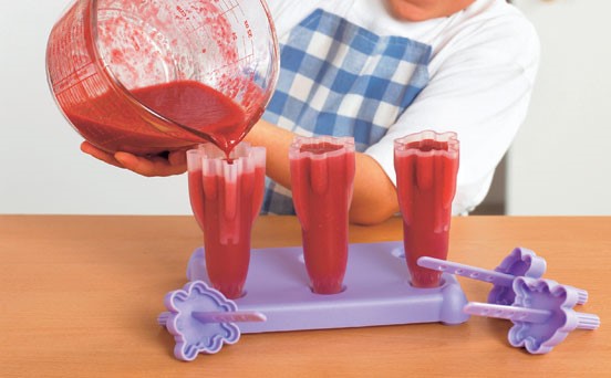 Canadian Berry Ice Lollies Dessert