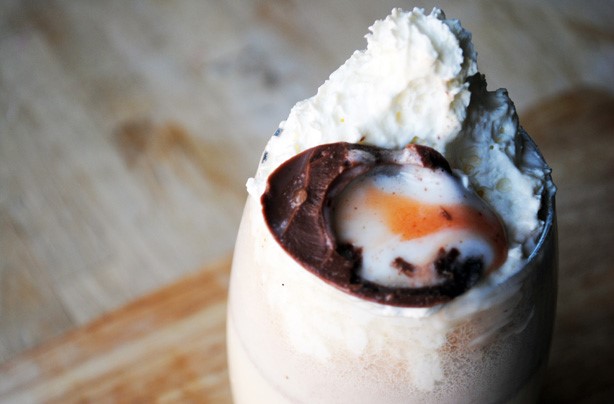 Canadian Creme Egg Milkshake Dessert