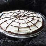 Australian Chocolate Cake Spider Web Appetizer