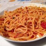 Australian Spaghetti Allamatriciana of Rome Appetizer