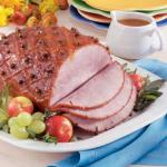 Canadian Sweet and Spicy Apricotglazed Ham Dinner