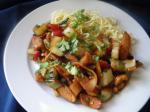 American Chicken Lime and Cashew Nut Stirfry Appetizer