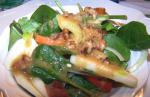 Spinach Salad W Apple Hazelnut Dressing recipe