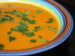 Indian Indian Style Pumpkin Soup Appetizer