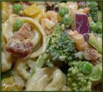 Australian Curry Shrimp Pasta Salad Dinner