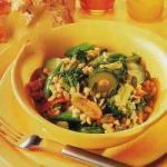 Grains Salad with Broccoli and Courgettes recipe