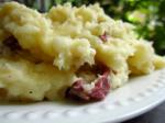 American Roasted Garlic Smashed Red Potatoes Appetizer