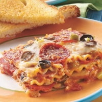 Italian Pizza Lasagna Dinner