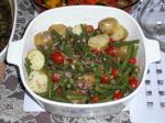 Australian Provencial Style Potatoes and Green Beans Appetizer