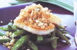 Australian Haloumi With Green Beans And Garlic Breadcrumbs Recipe Appetizer