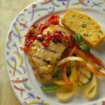 Australian Mustard-grilled Pork Chops with Two-tomato Salsa BBQ Grill
