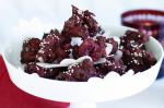 American Cherry And Roast Almond Clusters Recipe Dessert